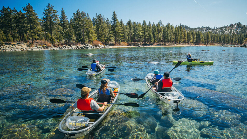 lake tahoe kayaking