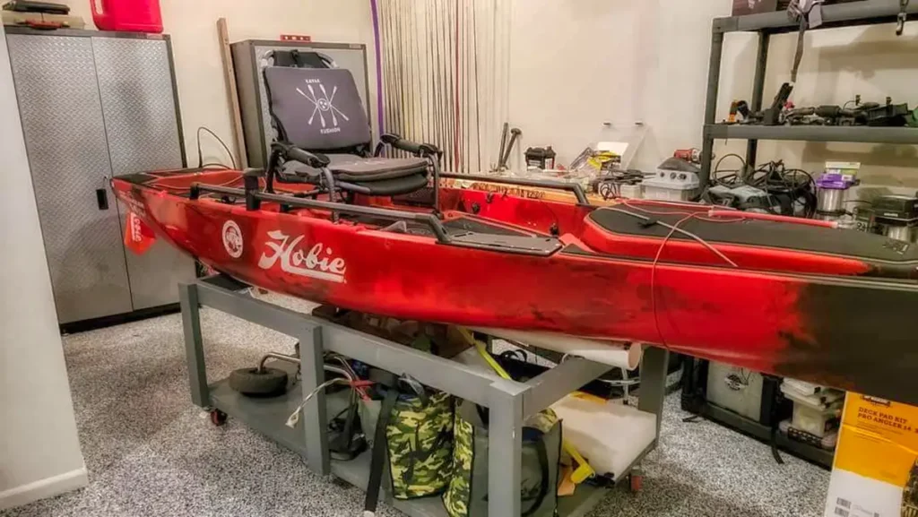 kayak storage garage