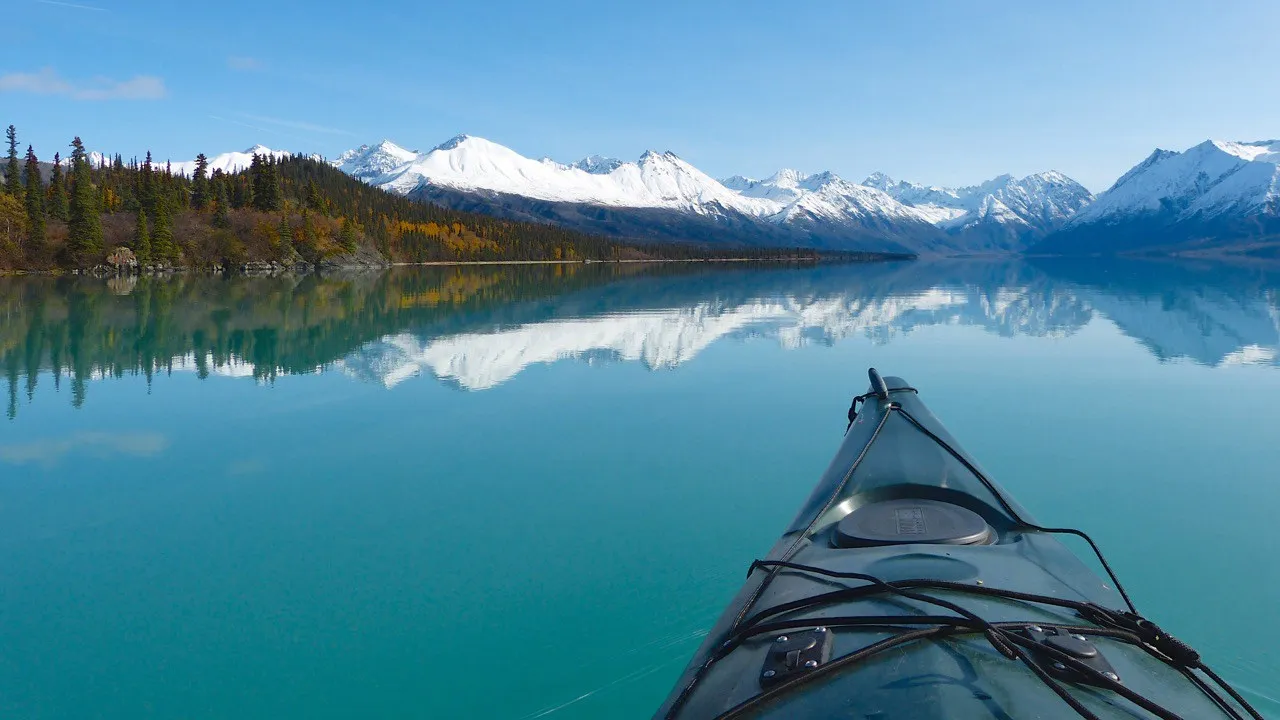 mountain view kayaking