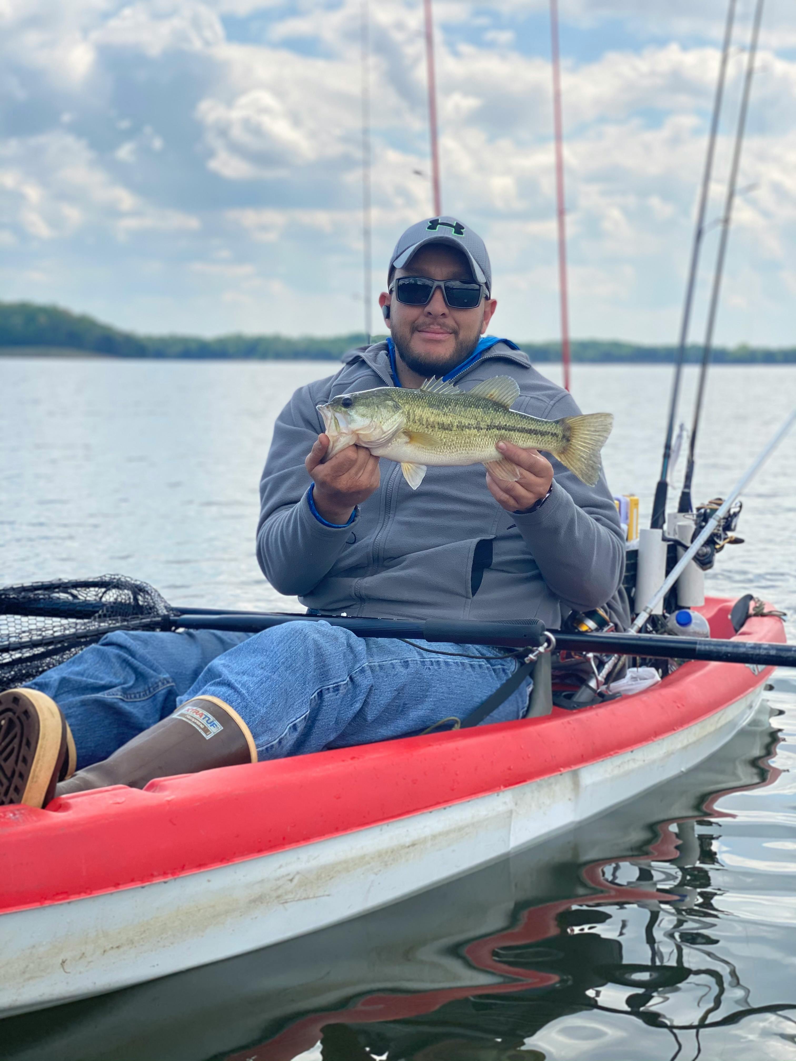 fish finder on kayak