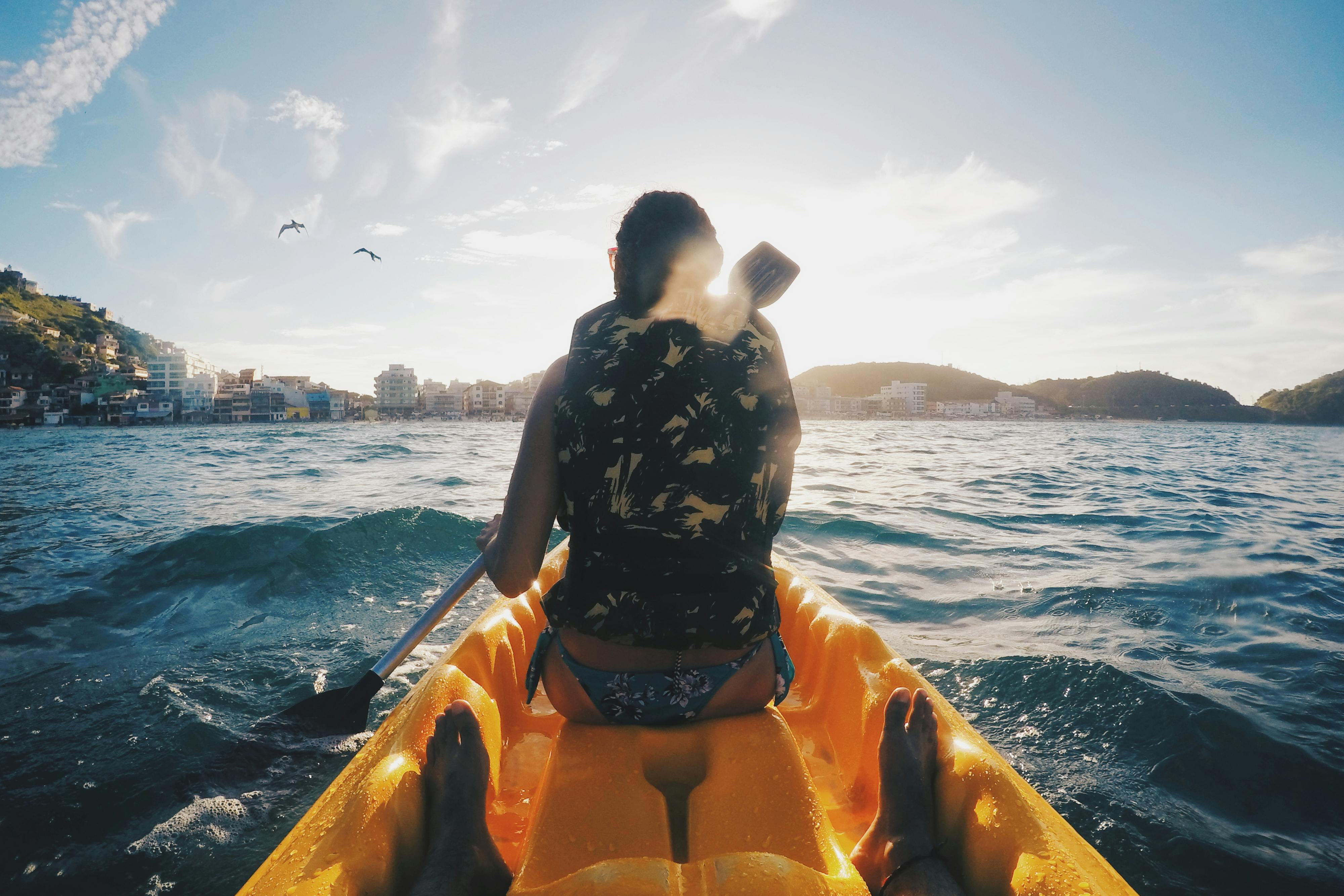 kayaking