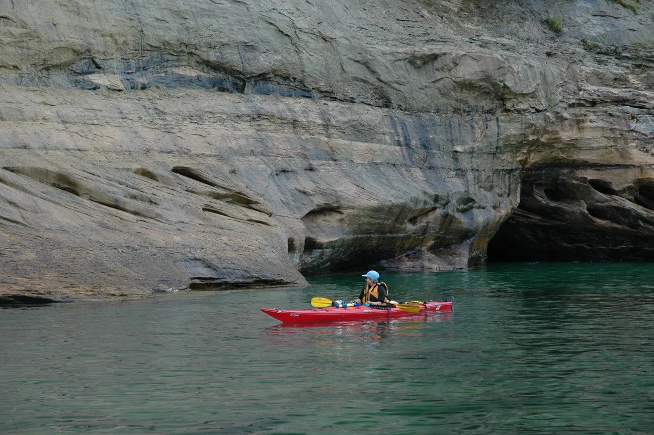 storing kayaks outside