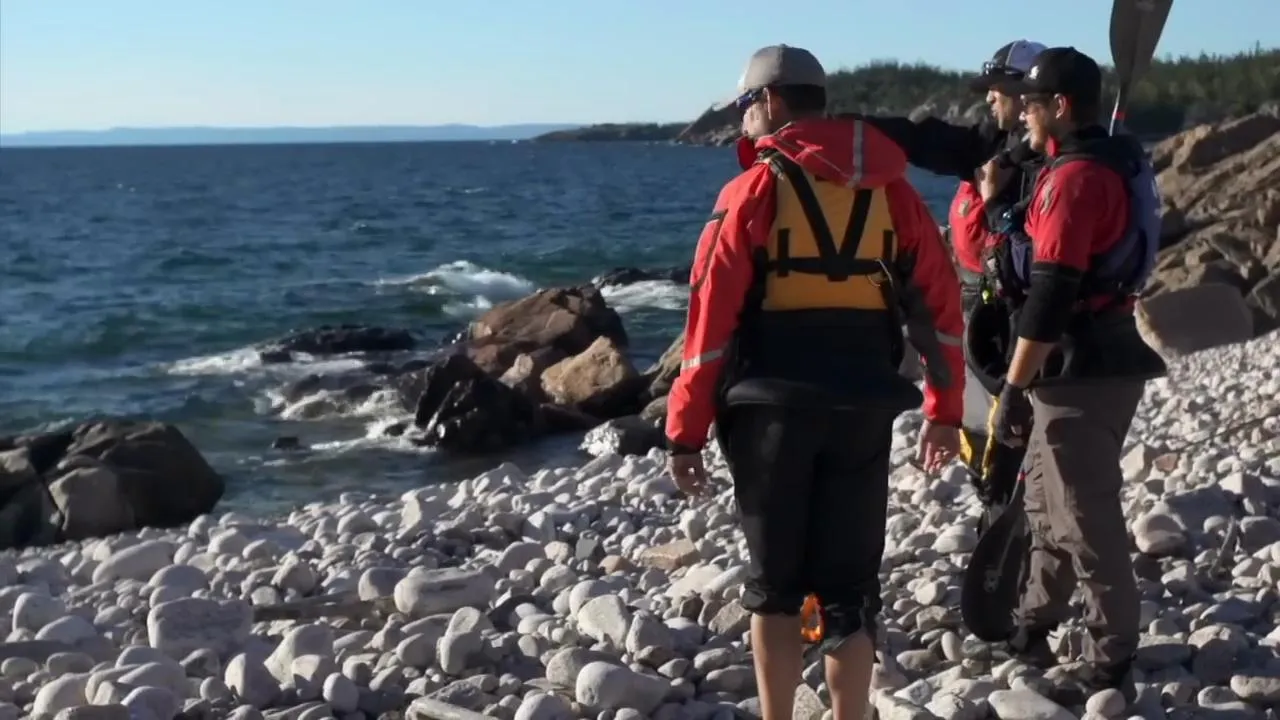 Paddling Lake Superior