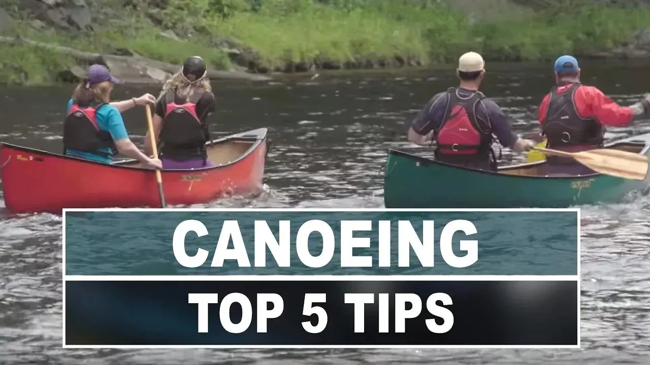 river canoeing tips