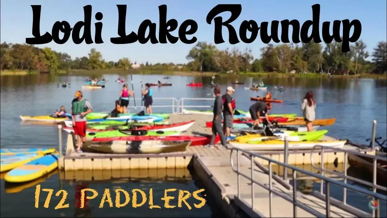 Lodi Lake paddling event