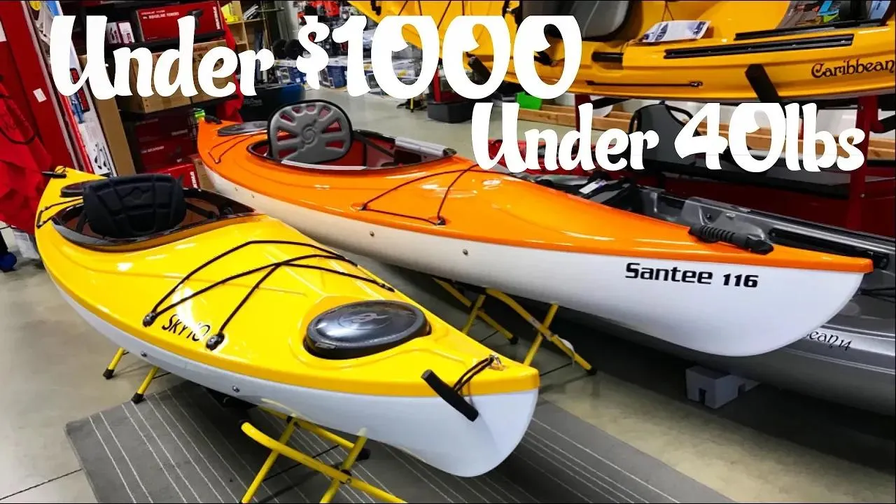 lightweight kayaks under 1000