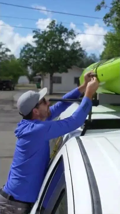 strap kayak roof rack